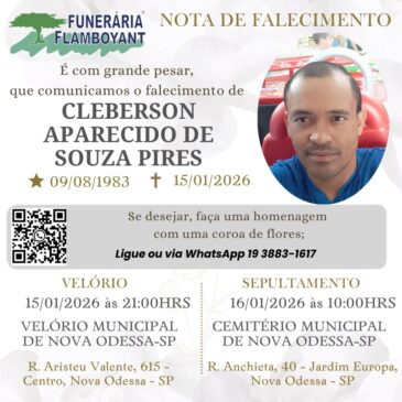 CLEBERSON APARECIDO DE SOUZA PERES