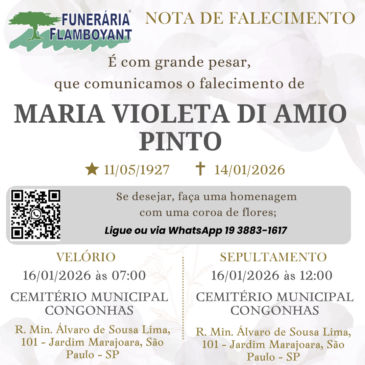 MARIA VIOLETA DI AMIO PINTO