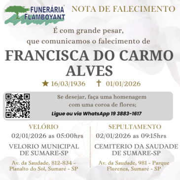 FRANCISCA DO CARMO ALVES