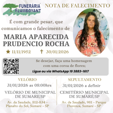 MARIA APARECIDA PRUDENCIA ROCHA