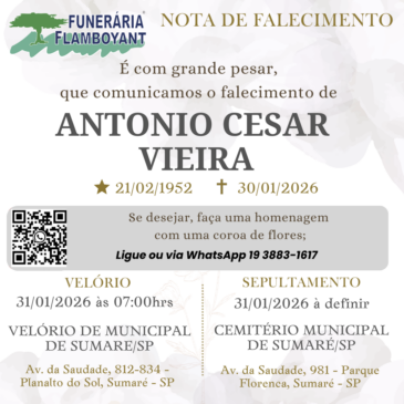 ANTONIO CESAR VIEIRA