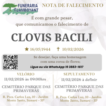 CLOVIS BACILI