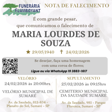 MARIA LOURDES DE SOUZA