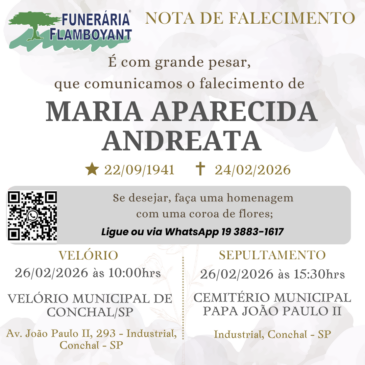 MARIA APARECIDA ANDREATA