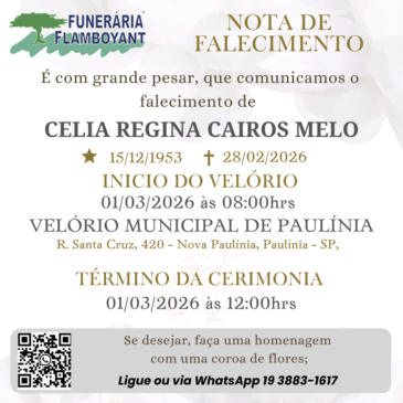 CELIA REGINA DE CAIROS MELO