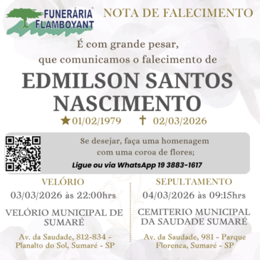 EDMILSON SANTOS NASCIMENTO