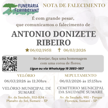 ANTONIO DONIZETE RIBEIRO