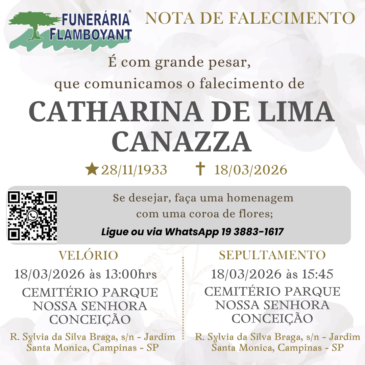CATHARINA DE LIMA CANAZZA