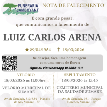 LUIZ CARLOS ARENA