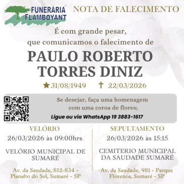 PAULO ROBERTO TORRES DINIZ