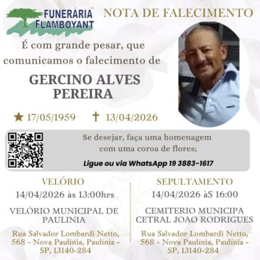 GERCINO ALVES PEREIRA
