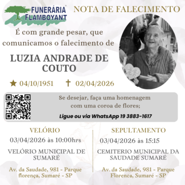 LUZIA ANDRADE DE COUTO