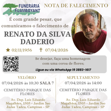 RENATO DA SILVA DADERIO