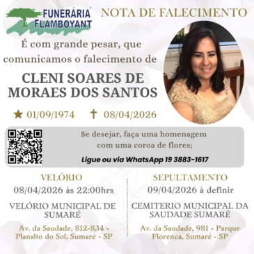 CLENI SOARES DE MORAES DOS SANTOS