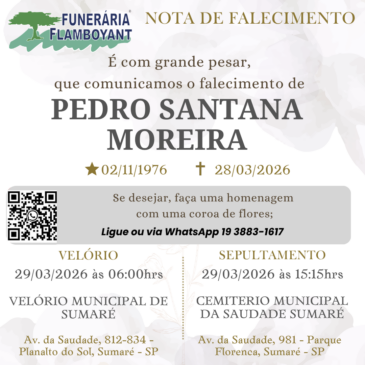 PEDRO SANTANA MOREIRA