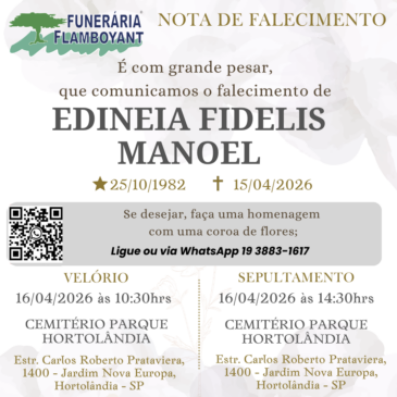 EDINEIA FIDELIS MANOEL