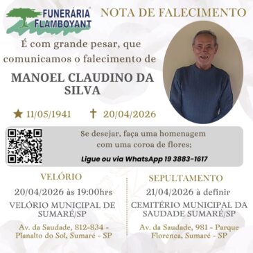 MANOEL CLAUDINO DA SILVA