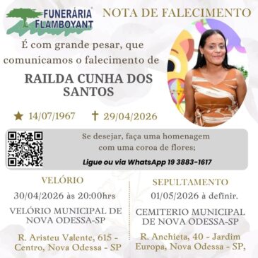 RAILDA CUNHA DOS SANTOS