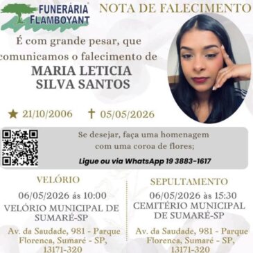 MARIA LETICIA SILVA SANTOS