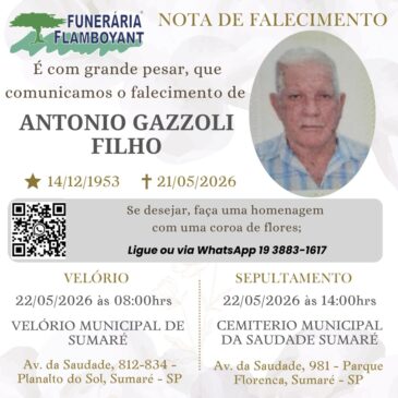ANTONIO GAZZOLI FILHO