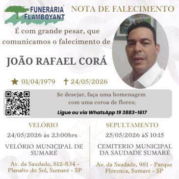 JOÃO RAFAEL CORÁ
