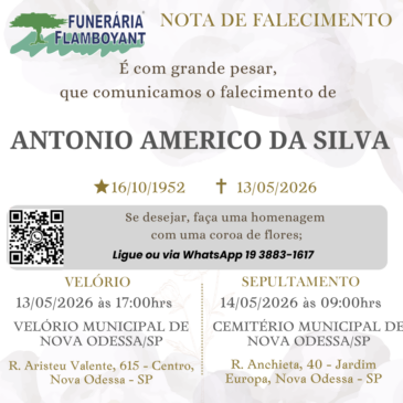 ANTONIO AMERICO DA SILVA