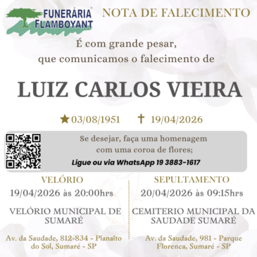 LUIZ CARLOS VIEIRA
