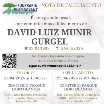DAVID LUIZ MUNIZ GURGEL