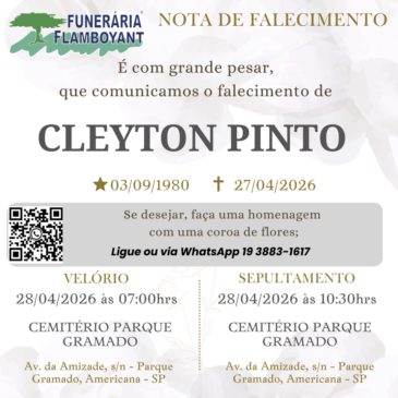 CLEYTON PINTO