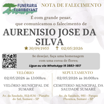 AURENISIO JOSE DA SILVA