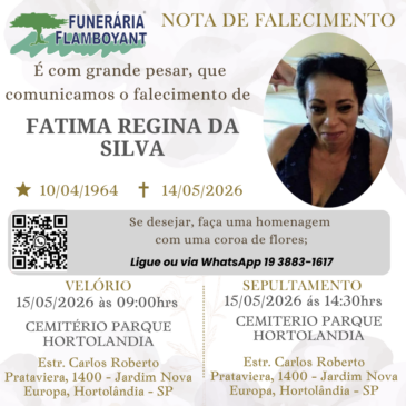 FÁTIMA REGINA DA SILVA