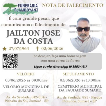 JAILTON JOSÉ DA COSTA