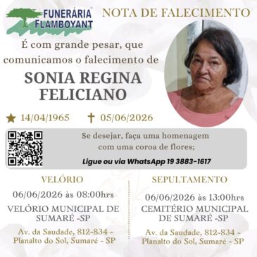 SONIA REGINA FELICIANO