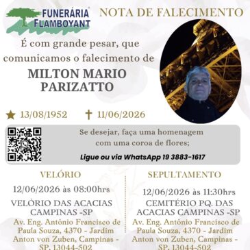 MILTON MARIO PARIZATTO