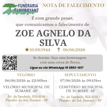 ZOE AGNELO DA SILVA