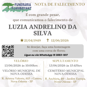 LUZIA ANDRELINO DA SILVA