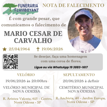 MARIO CESAR DE CARVALHO