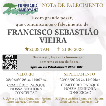 FRANCISCO SEBASTIÃO VIEIRA