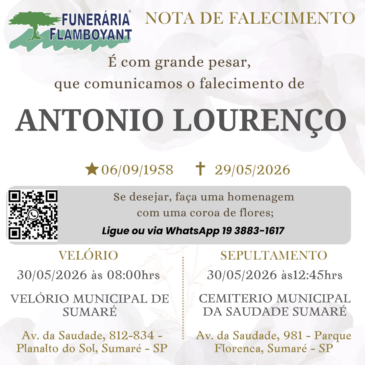 ANTONIO LOURENÇO