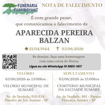 APARECIDA PEREIRA BALZAN