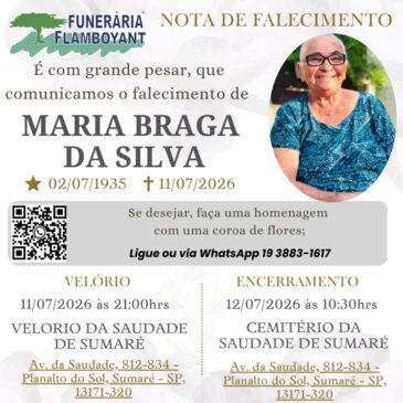 MARIA BRAGA DA SILVA