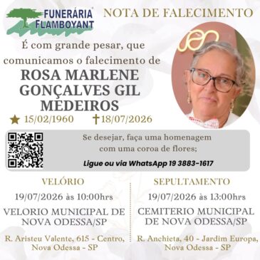 ROSA MARLENE GONÇALVES GIL MEDEIROS