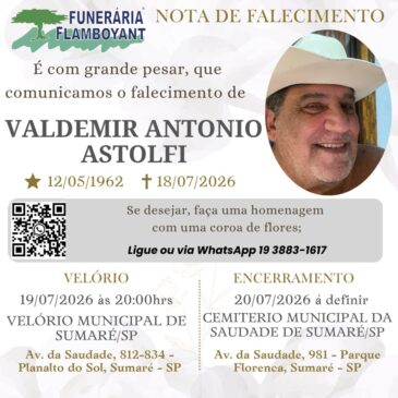 VALDEMIR ANTONIO ASTOLFI