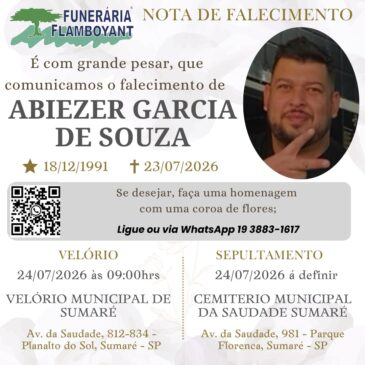 ABIEZER GARCIA DE SOUZA