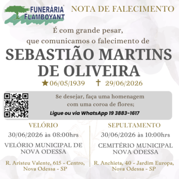 SEBASTIÃO MARTINS DE OLIVEIRA