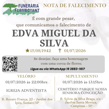 EDVA MIGUEL DA SILVA