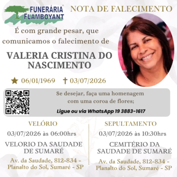 VALERIA CRISTINA DE NASCIMENTO