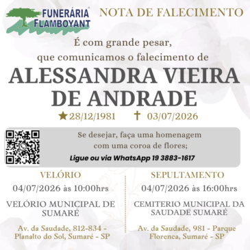 ALESSANDRA VIEIRA DE ANDRADE