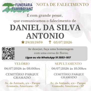 DANIEL DA SILVA ANTONIO