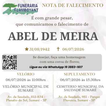 ABEL DE MEIRA